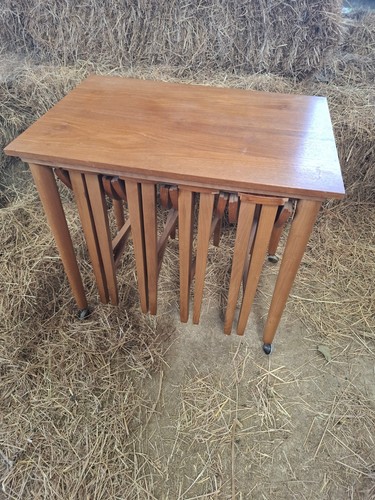 Danish design teak veneer - a,