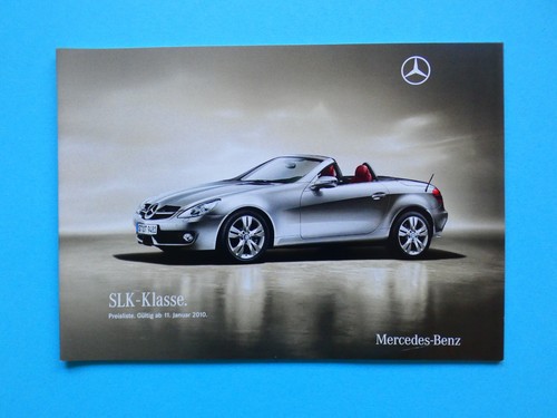 Brochure price list - list,