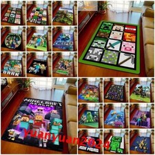 Minecraft 3D Anti-Slip Floor Rugs Carpets Kids Bedroom Decors Mats Doormat Gift