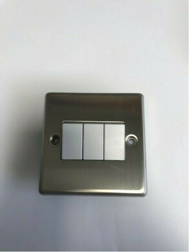 Volex brushed stainless steel - stainless,