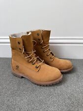 Timberland Roll-Down Teddy Fleece Boots - Wheat - UK Size 6.5