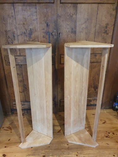 Solid oak shelves long - solid,