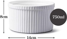 Large Souffle Ramekin Serving