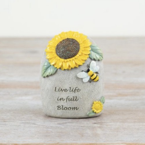 Sunflower bee garden ornament - bee,