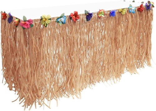 Hawaiian party table - hawaiian,