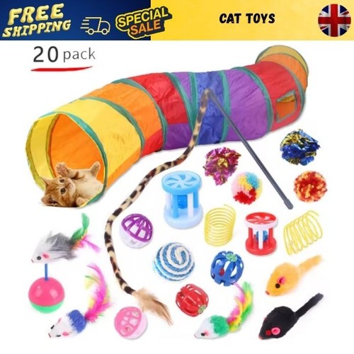 Cat toys set - foldable, kitten