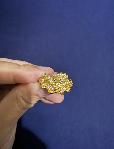 925 silver clusters ring