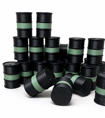 25x scale oil drums - 1/50,