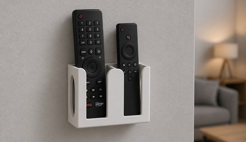 Printed wall mount remote - printed,