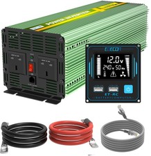 EDECOA Power Inverters 12V to