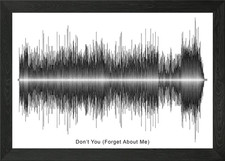 Simple Minds Soundwave Art