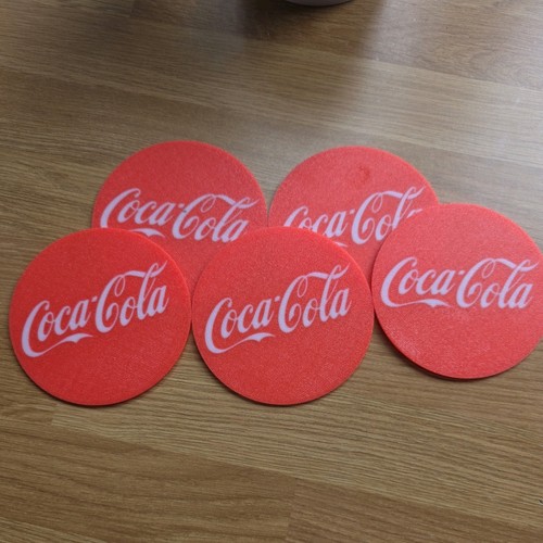 Coca cola coke red coasters - coke,