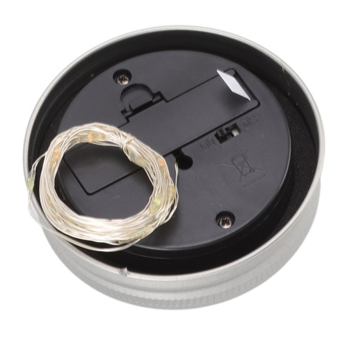 Solar mason jar - mason, lids