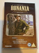 Bonanza DVD Series 1 Vol. 19-21 DeAgostini Classic TV Western