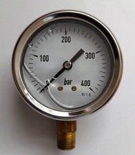 63mm pressure gauge, 0-400