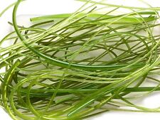 50g mixed green vitrigraph stringers, Bullseye Glass 90coe, for glass fusing