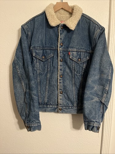 Vintage levis denim - levis, sherpa