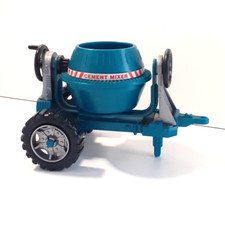 Chap Mei BIG Builder Excavator Working Crew 300616 Playset Blue Cement Mixer