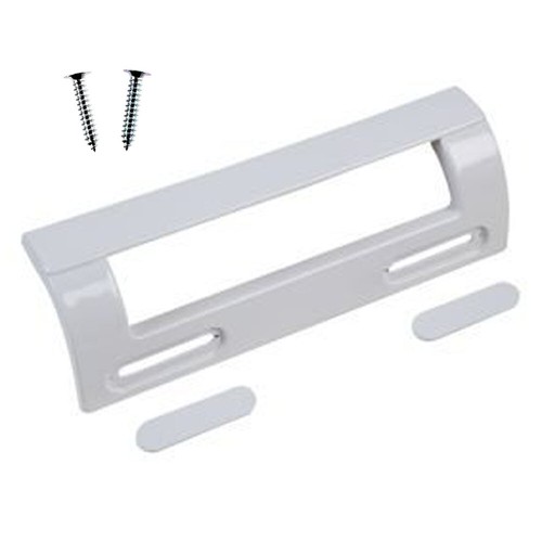 White door handle for hotpoint - white,