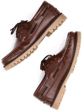 Firetrap Boat Shoes Mens Brown
