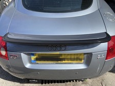 AUDI TT mk1 3.2 V6  COUPE REAR SPOILER AVUS SILVER LY7J