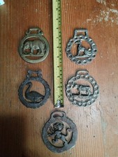 🐴JOB LOT x 5  ANIMALS 🐴DOG DUCK LION COW VINTAGE ANTIQUE HORSE BRASS GIFT 9