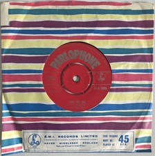 THE BEATLES LOVE ME DO VINYL 7” SINGLE PARLOPHONE UK 1962 FIRST PRESS