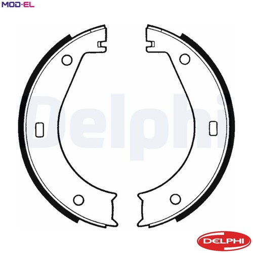 Brake shoe set parking - brake,