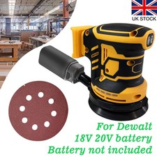Cordless Random Orbital Sander for Dewalt 18V 20V Battery, 125mm Rotary Sander