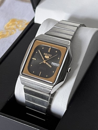 Seiko 6309 5180 black square - 5,