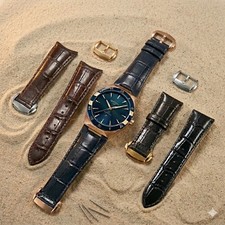 Genuine Leather Watchband For