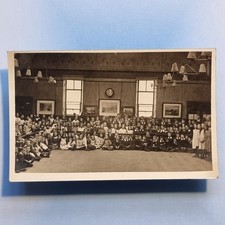 Rotherham Postcard 1910 Real Photo St Annes School Class Group Yorkshire
