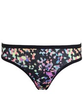 Ex La Senza black geo print