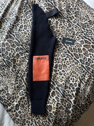Raf simons wool sleeve drugs - wool,