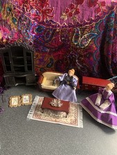 1/12 Scale Dollhouse Living Room Dolls Dog Furniture Accessories