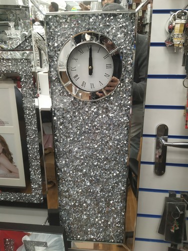 Mirrored crushed crystal - mirrored,