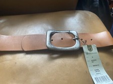 BIN G Star Raw Ranger  Leather Reversed belt Men Small Saddle  Rrp £49.99