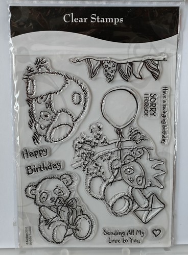 Kanban stamps birthday - kanban, bear