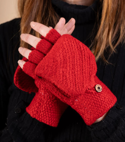 Women winter mitten gloves - women's,