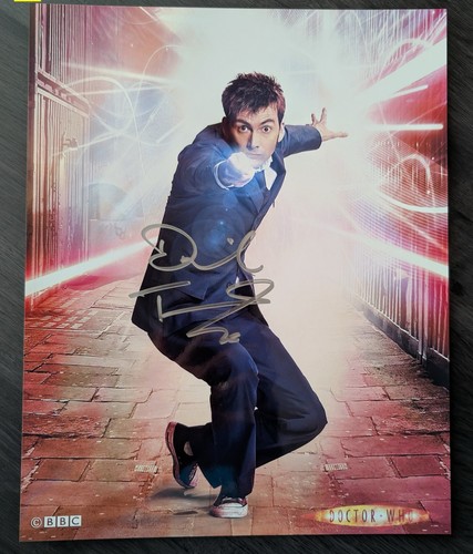 David tennant 10x8 autograph - david,