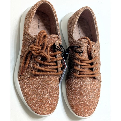 Zara shiny sneakers women - zara,