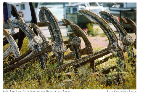 Postcard blank anchor - postcard, at