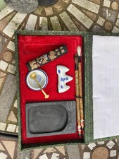 Vintage Chinese Calligraphy Set Boxed Gift