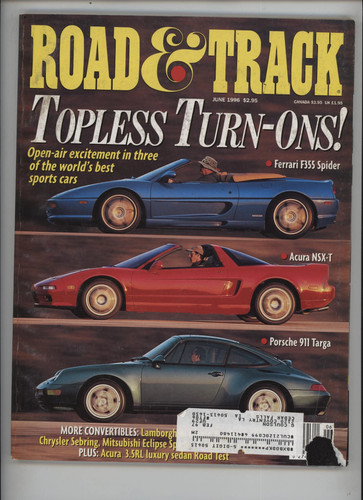 Road track june - june, 1996