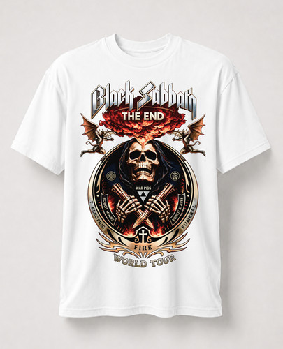 Black sabbath the end - t, shirt