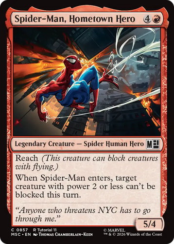 Mtg spider man - hometown, hero