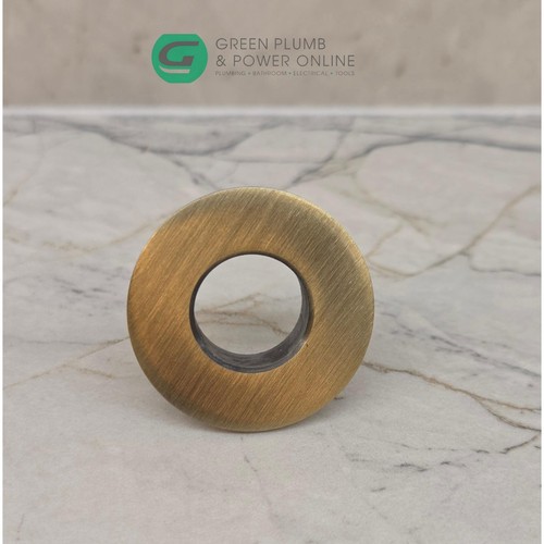 Brushed brass metal - brushed, basin