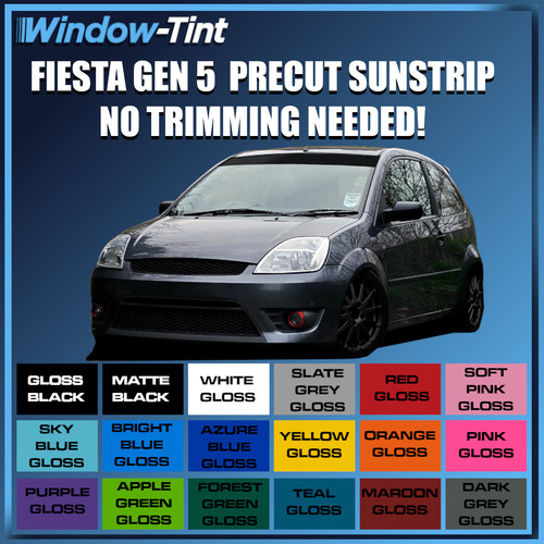 Pre cut sunstrip for - pre,