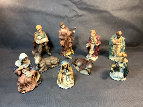 Set large nativity figures - of,