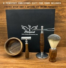 Brown Shaving 5 Piece Set | DE